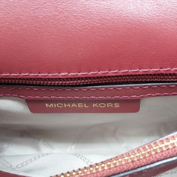 MICHAEL KORS WHITNEY RED LEATHER - Picture 10 of 10